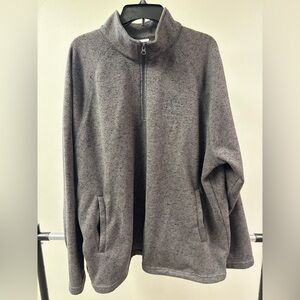 Disney Parks Walt‎ Disney World Gray Zip Up Sweater Size XL